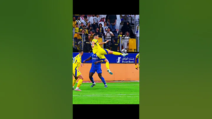 "Ronaldo's INSANE Bicycle Kick vs Al Hilal!Unbelievable Goal!"☠️ #cristianoronaldo #alnassr #alhilal
