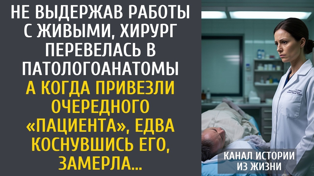 Не выдержав работы с живыми, хирург перевелась в патологоанатомы… А когда привезли очередного…
