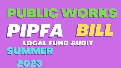 Public Works Paper Summer 2023 LFA |contractor bill |2nd running bill Pipfa Public works 2023#pipfa