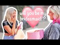 Asking KACEY To Be My Bridesmaid!!