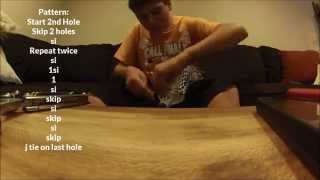 Lacrosse Customs - Epoch Hawk Live Stringing and Pattern