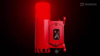 BC-8 Audible Visual Alarm display