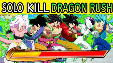 Who Can Kill Starting From a Dragon Rush in DBFZ?