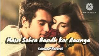 Main Sehra Bandh Ker Aaunga -( Slowed Reverb ) Lofi song | Udit Narayan | Hindi Song