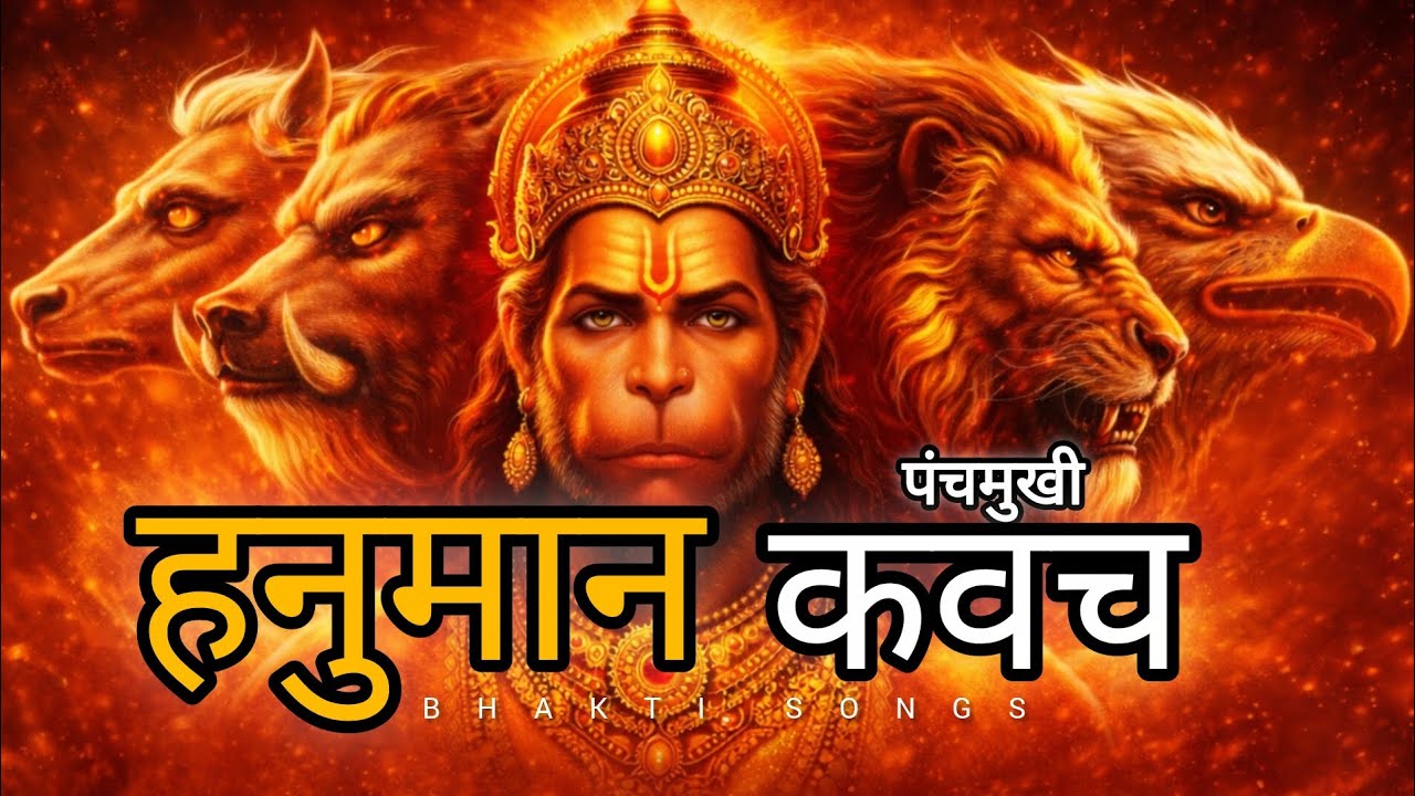 Panchamukhi Hanuman Raksha Kavach |पंचमुखी हनुमान रक्षा कवच |Panchmukhi Kavach Stotra with lyrics 