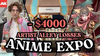 Anime Expo Artist Table Destroyed 2024 Expenses Profit Breakdown
