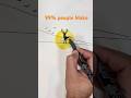99% people Make a deer 🦌 #drawing #bideo #duh #fails