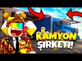 🚚KAMYON ŞİRKETİ KURUYORUZ!🚚 | Trucking Tycoon | Roblox Türkçe
