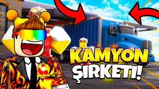 Kamyon Şi̇rketi̇ Kuruyoruz Trucking Ty Roblox Türkçe