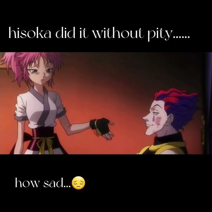 hisoka and machi edit sad