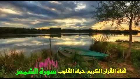 القارئ يوسف  الدغوش من المغرب سورة الشمس