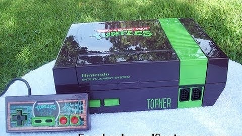 Custom TMNT Teenage Mutant Ninja Turtles NES Nintendo matching control by customnesguy (jayrod2)
