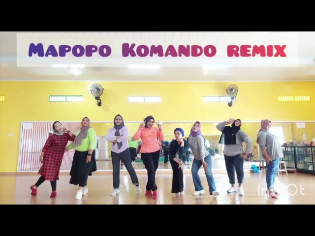 Mapopo Komando Remix_Linedance||Denka Ndolu(INA)||Desember 2022 class=