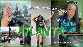 i impulsively took a trip to ATLANTA… nails, packing, atlantic station, ig pics, & more by Kyla Iserié 4,554 views 11 months ago 25 minutes