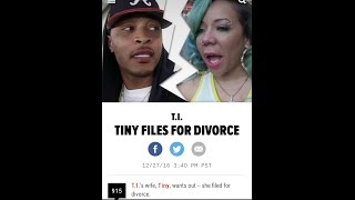 Tiny files for divorce from TI