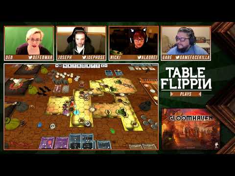 Gloomhaven -- Season 3, Ep 20, Part 2 -- Table Flippin' Board Games