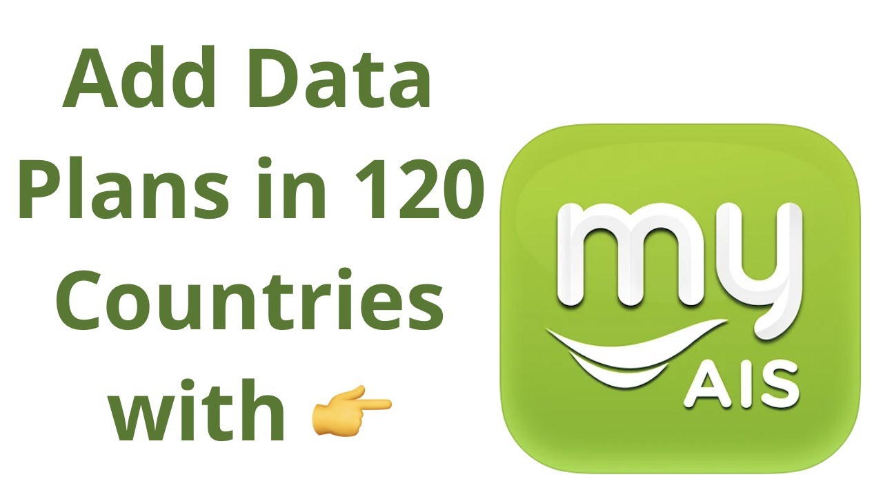 Using the My AIS app to add Roaming Data Plans YouTube