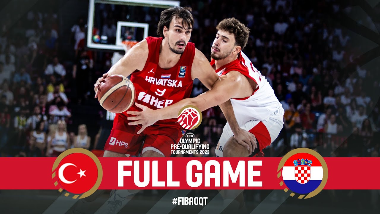 FINAL: TUR v CRO | Full Basketball Game | FIBA Olympic Pre-Qualifying ...