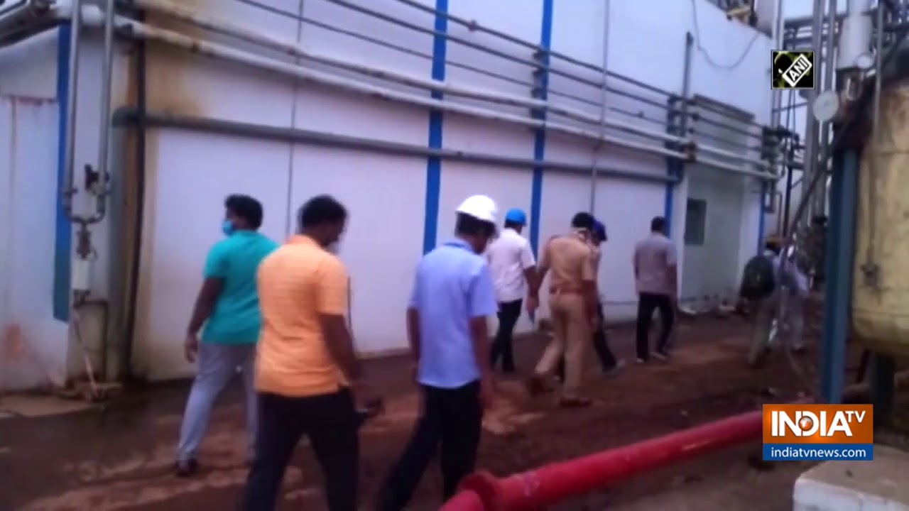 4 injured after blast occurs at chemical factory in AP`s Nellore