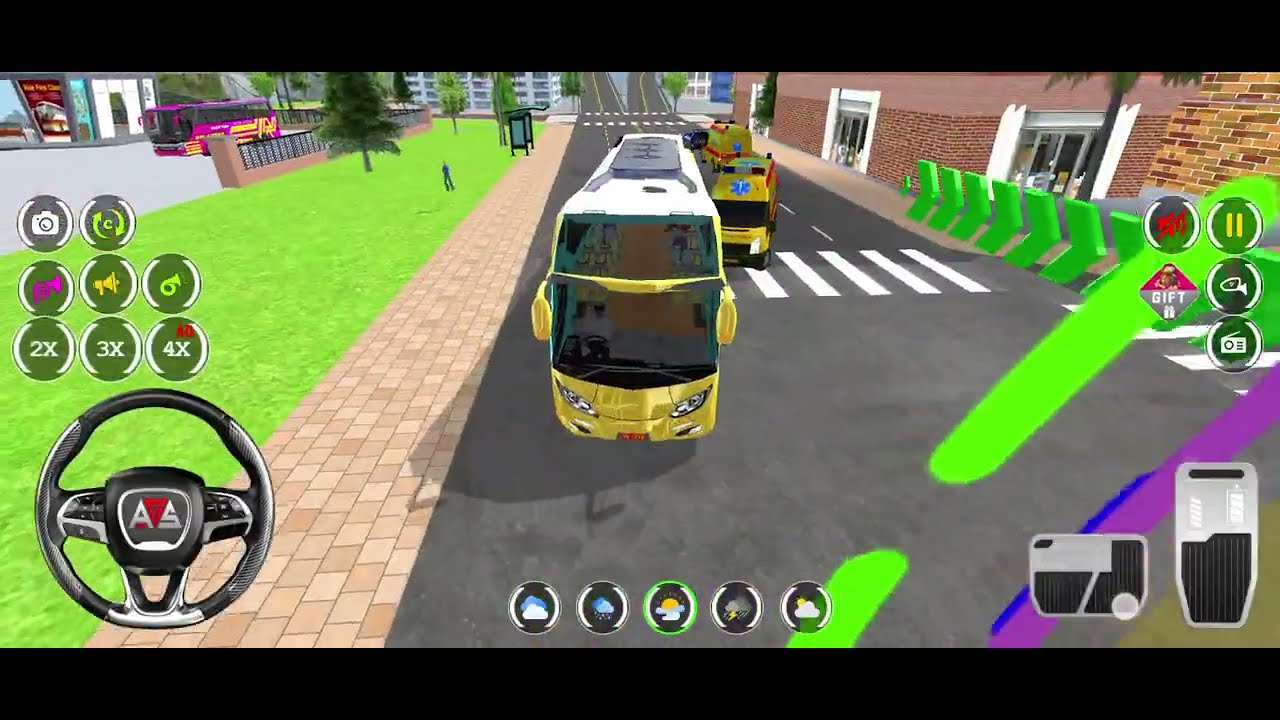 Real Bus Simulator - Bus Driving Games 2025 - Bus Game Android Gameplay