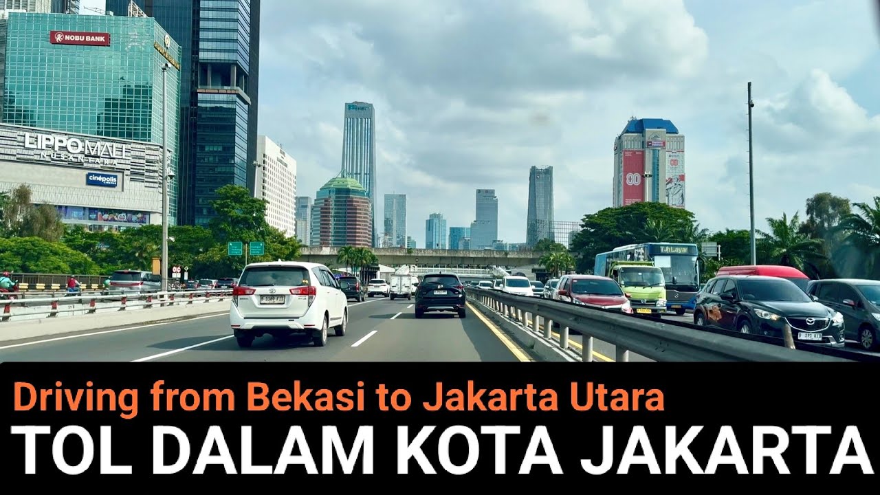Jakarta Toll Road | Jalan Tol Dalam Kota Jakarta 