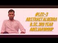 #lec-3 B.Sc. 3rd year  , Abelian group