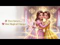 🌸 The Sister Who Changed Her Heart | A Magical Moral Story of Love &amp; Kindness#fairytales