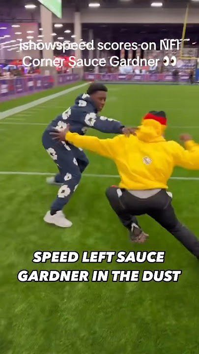 Speed completely embarrassed the New York Jets' CB, Sauce Gardner 😳 #nfl
