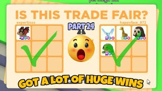 (Part 24) Successful Trades | Lots of HUGE Wins | Roblox Adopt Me!