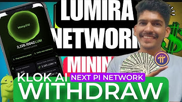 Lumira Network Mining and Withdrawal | MIRA Klok AI new update today | Pi coin latest news | Airdrop