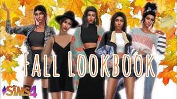 The Sims 4 | Fall Lookbook / Create a Sim | FULL CC LIST
