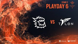 CYCLOPS AG vs TALON \/\/ Rainbow Six APAC League 2021 - North Division Stage 2 - Playday #6