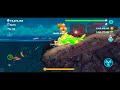 Magmajira shark (kaiju shark) evolution max shark game play Hungry Shark Evolution max game play