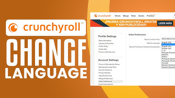 How To Change Language In Crunchyroll (2025) Easy Tutorial