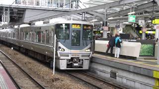 JR西日本 225系6000番台 ML05編成 快速 宝塚行き 大阪駅  20190316