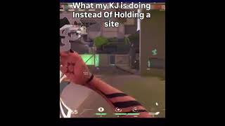 When the Killjoy main forgets their job #valorant #shorts #relatable