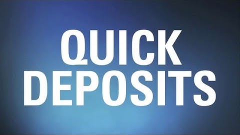 How to Make a Quick Deposit - TVG.com Tutorial