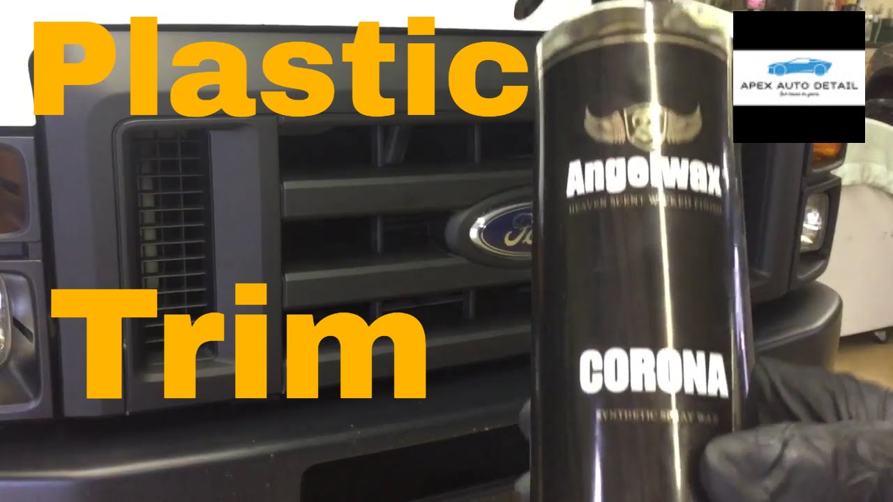 How to restore plastic trim like a PRO!! Part 2 (temporary) Angelwax Corona!!!