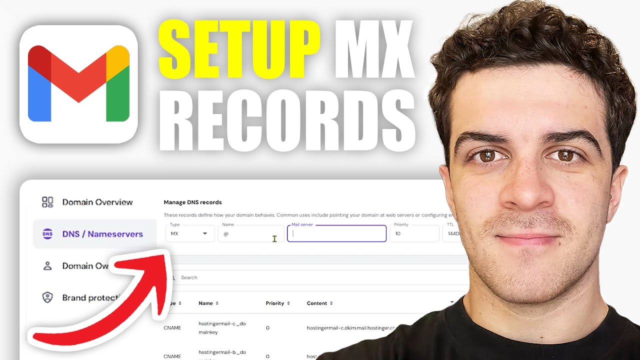 Как настроить MX-записи для активации электронной почты в Gmail Google Workspace (руководство 202...