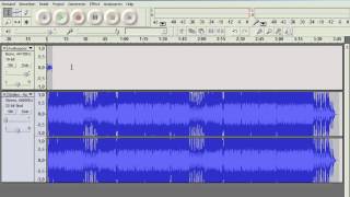 Multimedia Audacity Geluid Importeren
