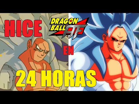 Animé la transformación de Goku ssj5 (DRAGON BALL AF) en 24 HORAS (REMAKE)