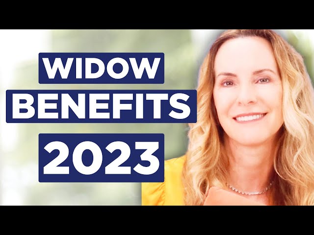 Social Security Survivor/Widow Benefits 2023 class=