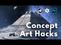 Concept art hacks  available now  new course trailer