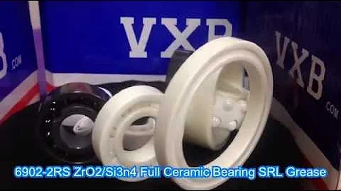 6902-2RS ZrO2/Si3n4 Full Ceramic Bearing SRL Grease