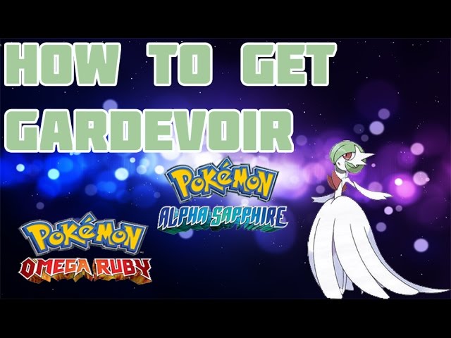 Mega Gardevoir - Pokemon Omega Ruby and Alpha Sapphire Guide - IGN