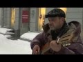 Уличные музыканты. "Зима..." - street music