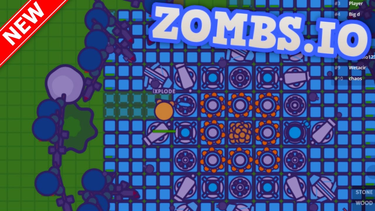 ZOMBS.IO- BEST UNBEATABLE BASE EVER 