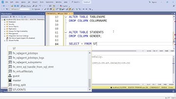 ALTER TABLE COMMANDS IN SQL |#svcodeacademy #sql #sqlserver #ALTERTABLEINSQL