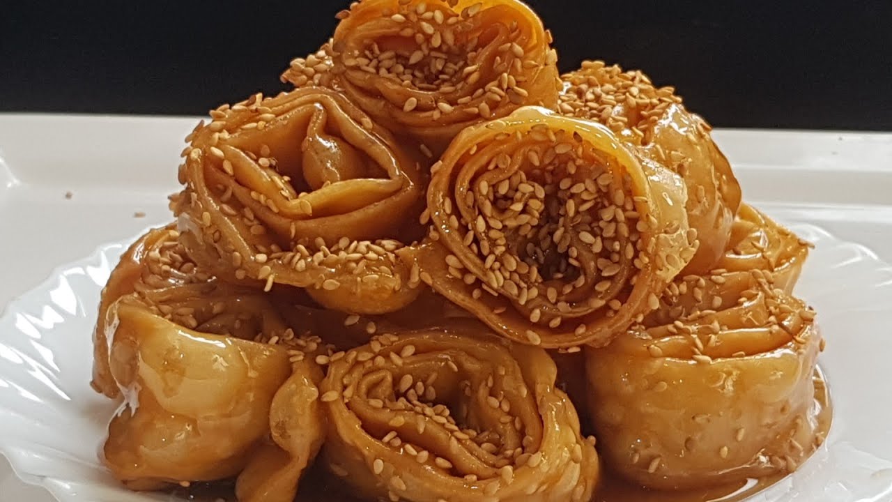 الوصفة لي طلبتو مني❤رغايف معسلين بطريقة جديدة بدون نشا وبلا تمارة👌