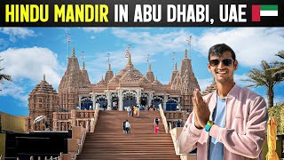 Biggest Hindu Temple In Middle East Abu Dhabi City Tour